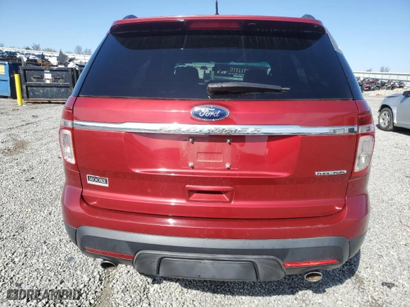 2013 Ford Explorer with VIN 1FM5K7B89DGA61206, listed as a Copart auction lot 51365995 with 91,540 mi miles and Salvage Title. Bid and sale history available at carsss.com. Image 6.