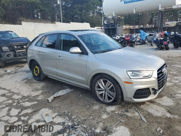 2017 Audi Q3 Premium with VIN WA1ECCFSXHR014254, listed as a Copart auction lot 70055482 with 120,723 mi miles. Bid and sale history available at carsss.com. Image 4.