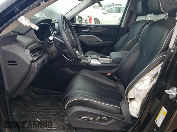 2022 Acura MDX w/Advance Package with VIN 5J8YE1H87NL035338, listed as a Copart auction lot 66809874 with 32,217 mi miles and Salvage Title. Bid and sale history available at carsss.com. Image 7.