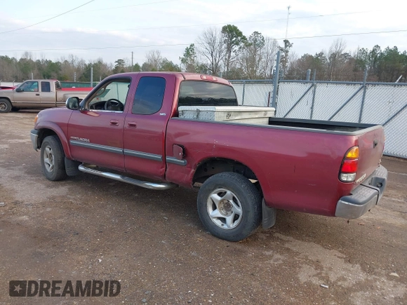2001 Toyota Tundra SR5 with VIN 5TBRT34131S143664, listed as a IAAI auction lot 41495588 with 434,770 mi miles and . Bid and sale history available at DreamBid. Image 3.