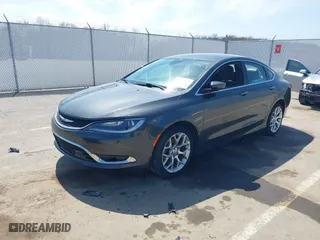 2015 Chrysler 200 C with VIN 1C3CCCEG9FN530575, listed as a IAAI auction lot 41862387 with 190,580 mi miles. Bid and sale history available at carsss.com. Image 17.