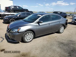 2017 Nissan Sentra SV z VIN 3N1AB7AP0HY384949, wystawiony jako Copart lot #55408185 z przebiegiem 100 564 mil mil oraz Szkoda całkowita • Salvage title. Historia ofert i sprzedaży dostępna na DreamBid. Obrazek 1.