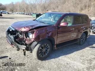 2021 Lexus GX with VIN JTJAM7BX2M5302214, listed as a Copart auction lot 52643015 with 40,965 mi miles and Salvage Title. Bid and sale history available at carsss.com. Image 1.