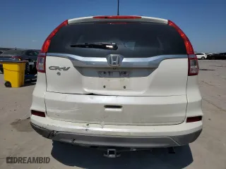 2015 Honda CR-V LX with VIN 5J6RM3H33FL007134, listed as a Copart auction lot 50582555 with 166,480 mi miles and Salvage Title. Bid and sale history available at carsss.com. Image 6.