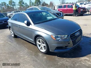 2015 Audi A3 1.8T Premium with VIN WAUACGFF2F1088274, listed as a IAAI auction lot 41690051 with 129,261 mi miles. Bid and sale history available at carsss.com. Image 1.