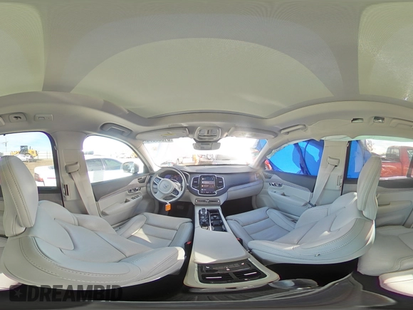 2023 Volvo XC90 Ultimate Bright Theme with VIN YV4H60CA8P1918117, listed as a Copart auction lot 81388674 with 27,036 mi miles and Salvage title. Bid and sale history available at DreamBid. Image 14.