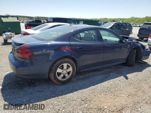 2007 Pontiac Grand Prix with VIN 2G2WP552471223626, listed as a Copart auction lot 52220855 with 122,223 mi miles and Salvage title. Bid and sale history available at DreamBid. Image 3.