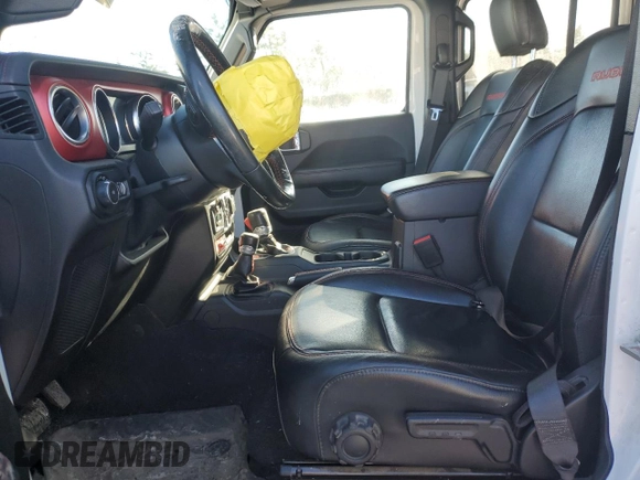 2021 Jeep Wrangler Unlimited Rubicon with VIN 1C4HJXFGXMW728148, listed as a Copart auction lot 45118085 with 97,754 mi miles and Salvage Title. Bid and sale history available at carsss.com. Image 7.