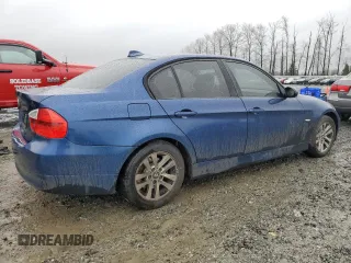 2006 BMW 3 Series 325xi with VIN WBAVD13526KV08214, listed as a Copart auction lot 50054715 with 162,946 mi miles and Salvage Title. Bid and sale history available at carsss.com. Image 3.