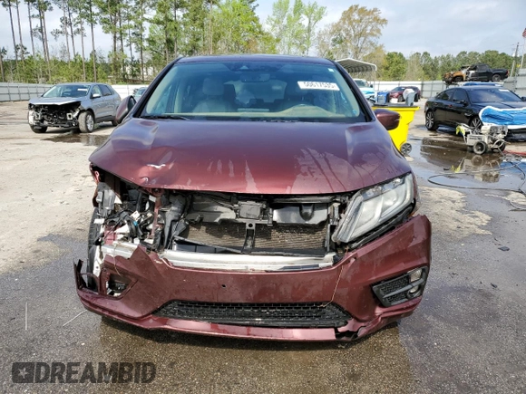 2018 Honda Odyssey EX-L z VIN 5FNRL6H75JB097041, wystawiony jako Copart lot #50617535 z przebiegiem 169 040 mil mil oraz Szkoda całkowita • Salvage title. Historia ofert i sprzedaży dostępna na DreamBid. Obrazek 5.