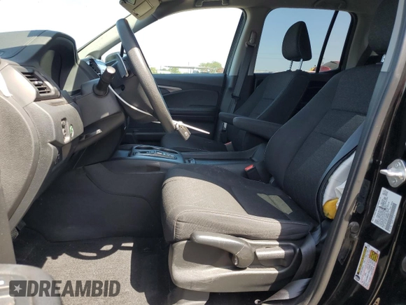 2021 Honda Ridgeline Sport with VIN 5FPYK3F18MB006111, listed as a Copart auction lot 57152215 with 80,954 mi miles and Salvage title. Bid and sale history available at DreamBid. Image 7.