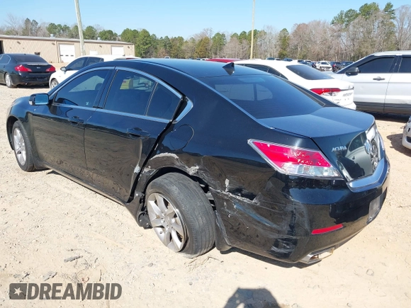 2012 Acura TL Auto z VIN 19UUA8F22CA002919, wystawiony jako IAAI lot #41782626 z przebiegiem 156 394 mil mil oraz . Historia ofert i sprzedaży dostępna na DreamBid. Obrazek 3.