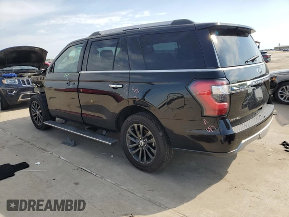 2019 Ford Expedition Limited with VIN 1FMJU2AT4KEA39284, listed as a Copart auction lot 55730675 with 101,646 mi miles and Salvage title. Bid and sale history available at DreamBid. Image 2.