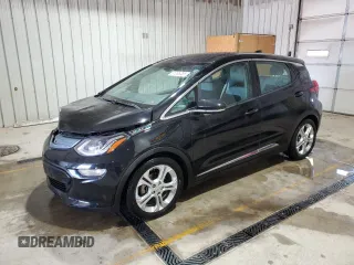 2017 Chevrolet Bolt EV LT with VIN 1G1FW6S09H4186319, listed as a Copart auction lot 51055285 with 131,317 mi miles and Salvage Title. Bid and sale history available at carsss.com. Image 1.