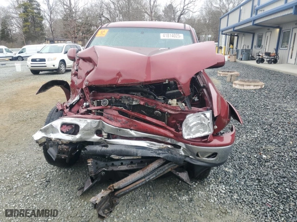2000 Toyota Tundra Limited with VIN 5TBBT4810YS095763, listed as a Copart auction lot 41814025 with 0 mi miles and Salvage Title. Bid and sale history available at carsss.com. Image 5.