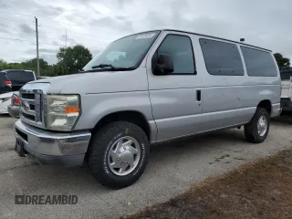 2010 Ford Econoline Passenger XL with VIN 1FBNE3BL6ADA77955, listed as a Copart auction lot 75076094 with 88,876 mi miles and Non Repairable. Bid and sale history available at DreamBid. Image 1.
