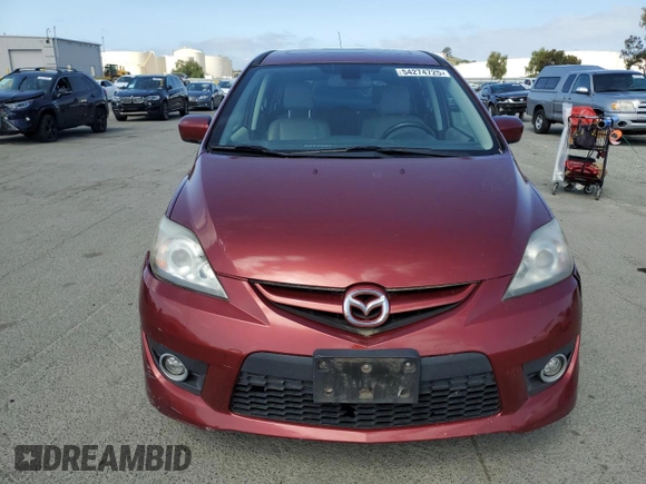 2009 Mazda 5 Touring z VIN JM1CR29L690331139, wystawiony jako Copart lot #54274725 z przebiegiem 168 240 mil mil oraz Czysty tytuł • Clean title. Historia ofert i sprzedaży dostępna na DreamBid. Obrazek 5.
