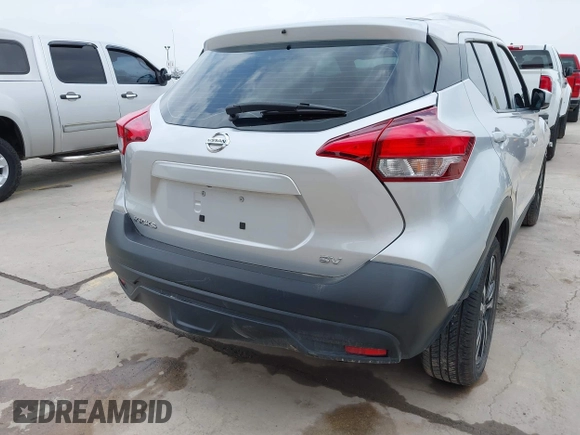 2019 Nissan Kicks S with VIN 3N1CP5CU9KL524812, listed as a IAAI auction lot 41910323 with 88,656 mi miles and . Bid and sale history available at carsss.com. Image 19.