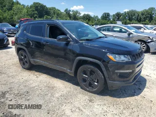 2019 Jeep Compass Altitude with VIN 3C4NJCBB1KT614600, listed as a Copart auction lot 64082645 with 150,141 mi miles and Clean title. Bid and sale history available at DreamBid. Image 4.