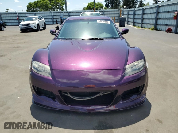 2004 Mazda RX-8 z VIN JM1FE173640126130, wystawiony jako Copart lot #58770285 z przebiegiem 107 934 mil mil oraz Czysty tytuł • Clean title. Historia ofert i sprzedaży dostępna na DreamBid. Obrazek 5.