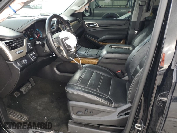 2017 GMC Yukon Denali with VIN 1GKS1CKJ7HR261831, listed as a Copart auction lot 79091724 with 156,082 mi miles and Salvage Title. Bid and sale history available at carsss.com. Image 7.