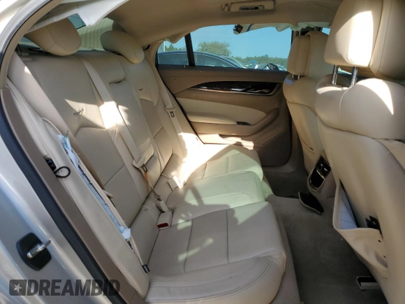 2014 Cadillac CTS Luxury RWD with VIN 1G6AR5S36E0191951, listed as a Copart auction lot 55017795 with 117,535 mi miles and Salvage Title. Bid and sale history available at carsss.com. Image 10.