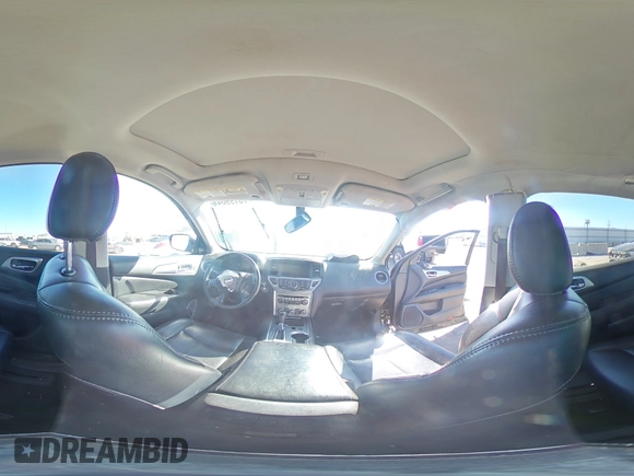 2017 Nissan Pathfinder SL with VIN 5N1DR2MM9HC673794, listed as a Copart auction lot 73199044 with Not provided miles and Salvage title. Bid and sale history available at DreamBid. Image 14.