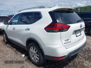 2019 Nissan Rogue SV with VIN KNMAT2MT3KP527956, listed as a IAAI auction lot 42617872 with 119,450 mi miles and . Bid and sale history available at DreamBid. Image 3.