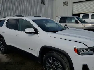 2021 GMC Acadia SLE with VIN 1GKKNKLA1MZ132040, listed as a Copart auction lot 43847995 with 91,777 mi miles and Salvage Title. Bid and sale history available at DreamBid. Image 14.