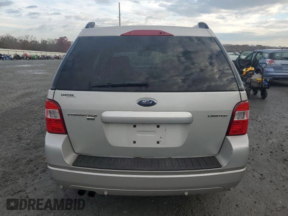 2006 Ford Freestyle Limited z VIN 1FMZK06116GA30878, wystawiony jako Copart lot #82559514 z przebiegiem 200 426 mil mil oraz Szkody całkowita. Historia ofert i sprzedaży dostępna na DreamBid. Obrazek 6.