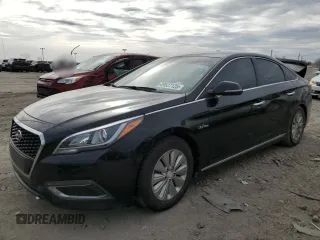 2016 Hyundai Sonata Hybrid SE with VIN KMHE24L19GA023322, listed as a Copart auction lot 49527125 with 157,004 mi miles and Clean Title. Bid and sale history available at carsss.com. Image 1.