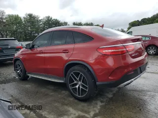 2016 Mercedes-Benz GLE 450 AMG z VIN 4JGED6EB0GA017906, wystawiony jako Copart lot #57973605 z przebiegiem 105 924 mil mil oraz Tytuł czysty. Historia ofert i sprzedaży dostępna na DreamBid. Obrazek 2.