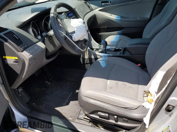 2013 Hyundai Sonata GLS with VIN 5NPEB4AC6DH569671, listed as a Copart auction lot 47434375 with 97,353 mi miles and Salvage Title. Bid and sale history available at carsss.com. Image 7.
