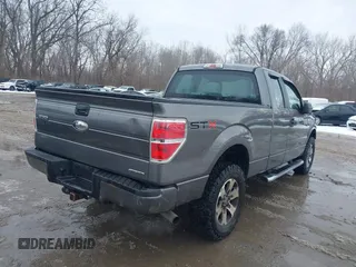 2012 Ford F-150 XL with VIN 1FTFX1EF1CFB95293, listed as a IAAI auction lot 41591392 with 132,324 mi miles. Bid and sale history available at carsss.com. Image 4.