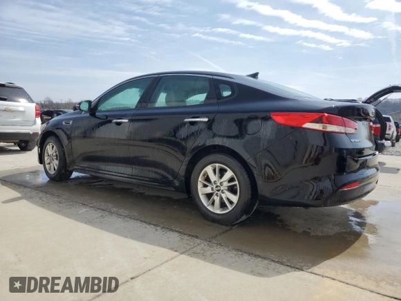 2018 Kia Optima LX with VIN 5XXGT4L3XJG232432, listed as a Copart auction lot 50956995 with 109,569 mi miles and Salvage title. Bid and sale history available at DreamBid. Image 2.