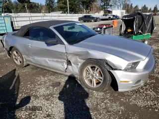 2014 Ford Mustang V6 with VIN 1ZVBP8EM6E5310711, listed as a Copart auction lot 46659955 with 120,145 mi miles and Salvage title. Bid and sale history available at DreamBid. Image 4.