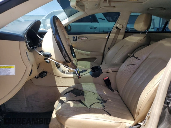 2008 Mercedes-Benz CLS-Class 5.5L with VIN WDDDJ72X18A122623, listed as a Copart auction lot 57078084 with 0 mi miles and Non Repairable. Bid and sale history available at carsss.com. Image 7.