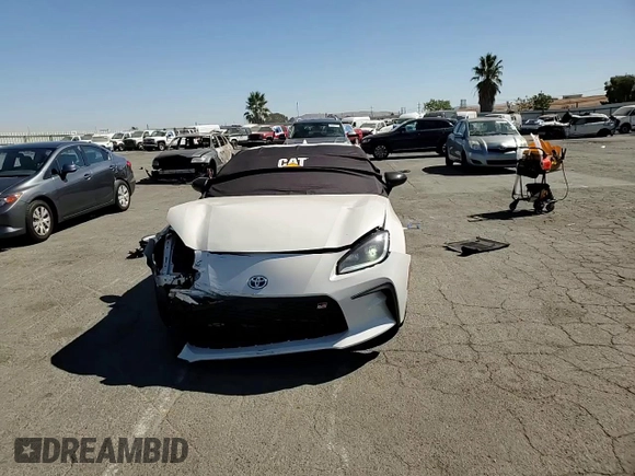 2024 Toyota GR86 Premium with VIN JF1ZNBE12R8758187, listed as a Copart auction lot 73011184 with 806 mi miles and Salvage Title. Bid and sale history available at carsss.com. Image 11.