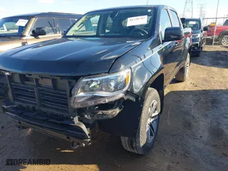 2021 Chevrolet Colorado 4WD Work Truck with VIN 1GCGTBEN7M1201304, listed as a IAAI auction lot 41728742 with 30,703 mi miles. Bid and sale history available at carsss.com. Image 2.
