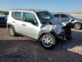 2021 Jeep Renegade Sport с VIN ZACNJCAB5MPM24663, выставлен на аукционе Copart как лот 43451235 с пробегом 46 366 миль миль и Списание • Salvage title. История ставок и продаж доступна на DreamBid. Изображение 4.