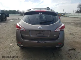 2012 Nissan Murano S with VIN JN8AZ1MU3CW103738, listed as a Copart auction lot 45123245 with 206,387 mi miles and Salvage Title. Bid and sale history available at carsss.com. Image 6.
