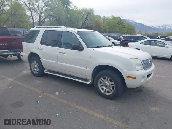 2004 Mercury Mountaineer Convenience z VIN 4M2DU86W24ZJ06543, wystawiony jako IAAI lot #42035710 z przebiegiem Nie podano mil oraz . Historia ofert i sprzedaży dostępna na DreamBid. Obrazek 1.