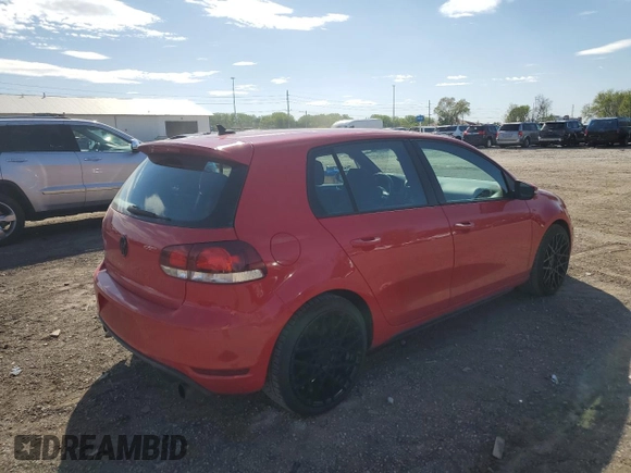 2012 Volkswagen GTI with VIN WVWHV7AJXCW269970, listed as a Copart auction lot 55638545 with 178,346 mi miles and Salvage title. Bid and sale history available at DreamBid. Image 3.