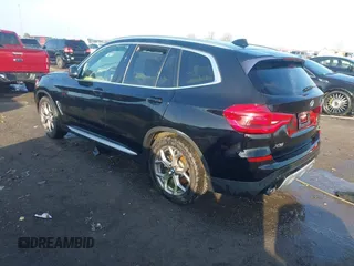2021 BMW X3 xDrive30i with VIN 5UXTY5C04M9F57544, listed as a IAAI auction lot 41523775 with Not Provided miles and . Bid and sale history available at DreamBid. Image 3.