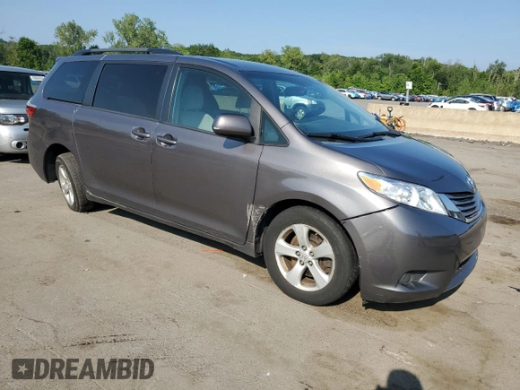 2015 Toyota Sienna LE AAS with VIN 5TDKK3DCXFS651621, listed as a Copart auction lot 66263885 with 150,578 mi miles and Salvage title. Bid and sale history available at DreamBid. Image 4.