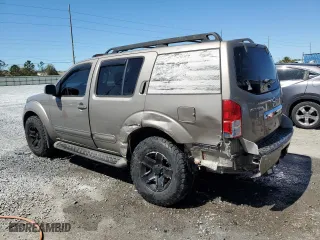 2008 Nissan Pathfinder SE with VIN 5N1AR18B18C605172, listed as a Copart auction lot 47871745 with 160,198 mi miles and Salvage Title. Bid and sale history available at carsss.com. Image 2.