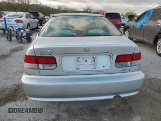 1999 Honda Civic EX with VIN 1HGEJ814XXL037182, listed as a Copart auction lot 78575484 with 204,165 mi miles and Salvage Title. Bid and sale history available at carsss.com. Image 6.