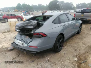 2025 Honda Accord Sport-L with VIN 1HGCY2F7XSA022835, listed as a IAAI auction lot 42414185 with 7,473 mi miles and . Bid and sale history available at DreamBid. Image 4.