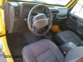 2002 Jeep Wrangler Sport with VIN 1J4FA49S52P750310, listed as a Copart auction lot 50815255 with 188,364 mi miles and Salvage Title. Bid and sale history available at carsss.com. Image 8.