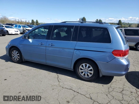 2010 Honda Odyssey EX-L with VIN 5FNRL3H75AB023925, listed as a Copart auction lot 51528745 with 134,982 mi miles and Salvage Title. Bid and sale history available at carsss.com. Image 2.